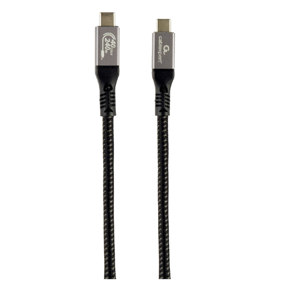 Kαλώδιο CABLEXPERT Premium USB 4 USB Type-C σε USB Type-C 1.5 Μέτρο