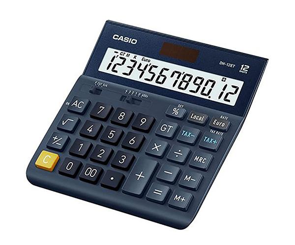 CASIO DH-12ET 12 Digit Calculator