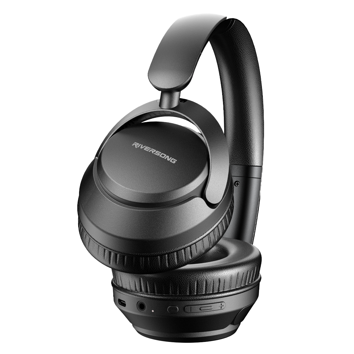 Bluetooth Headphones RIVERSONG Rhythm M6 Μαύρα - 2