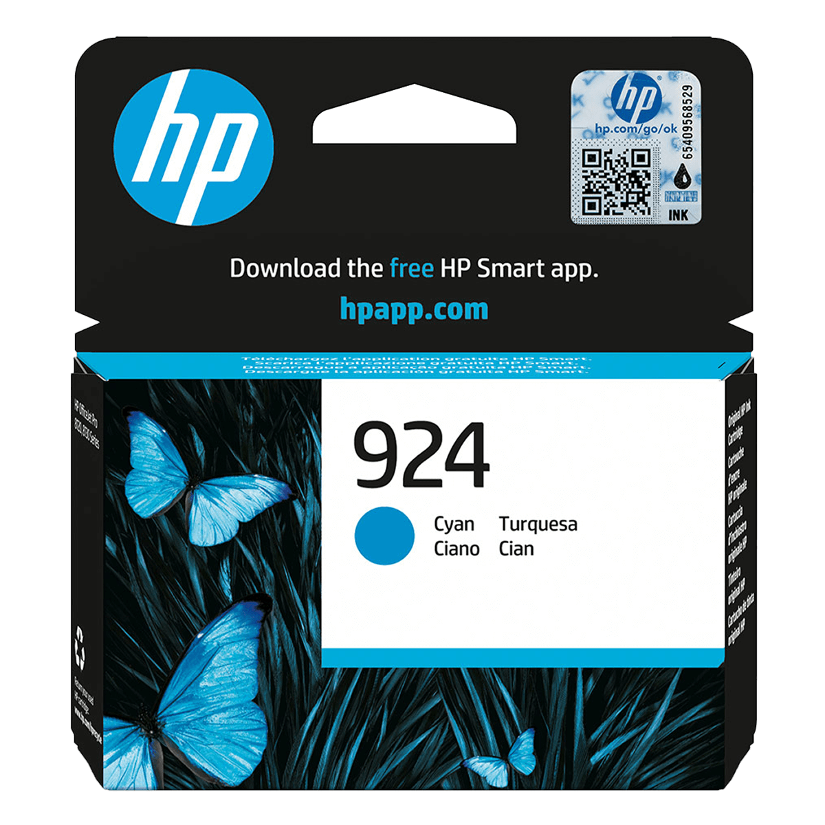 HP 924 Δοχείο Μελάνης Κυανό
