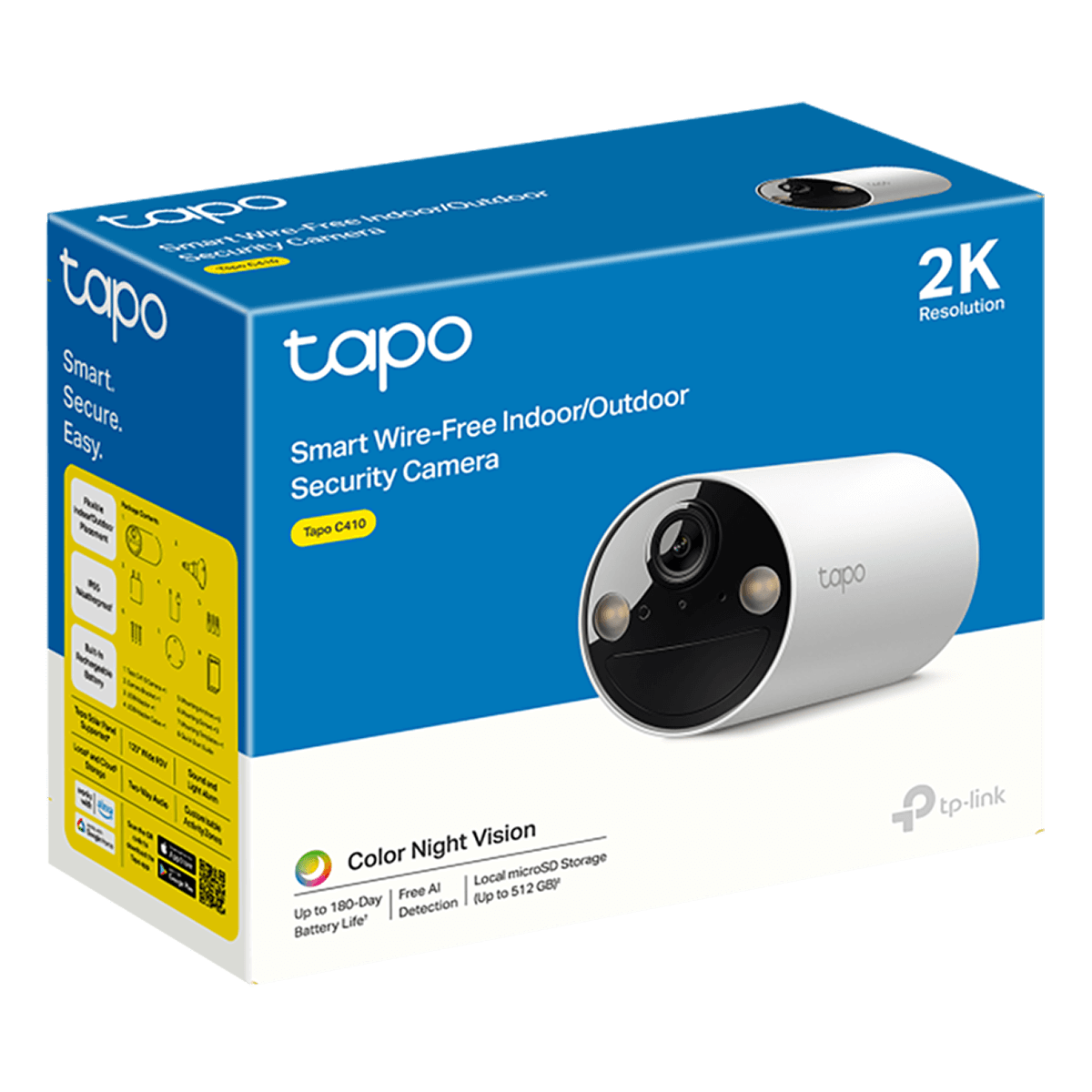TP-LINK Tapo C410 2K Wi-Fi Εξωτερική Κάμερα - 2