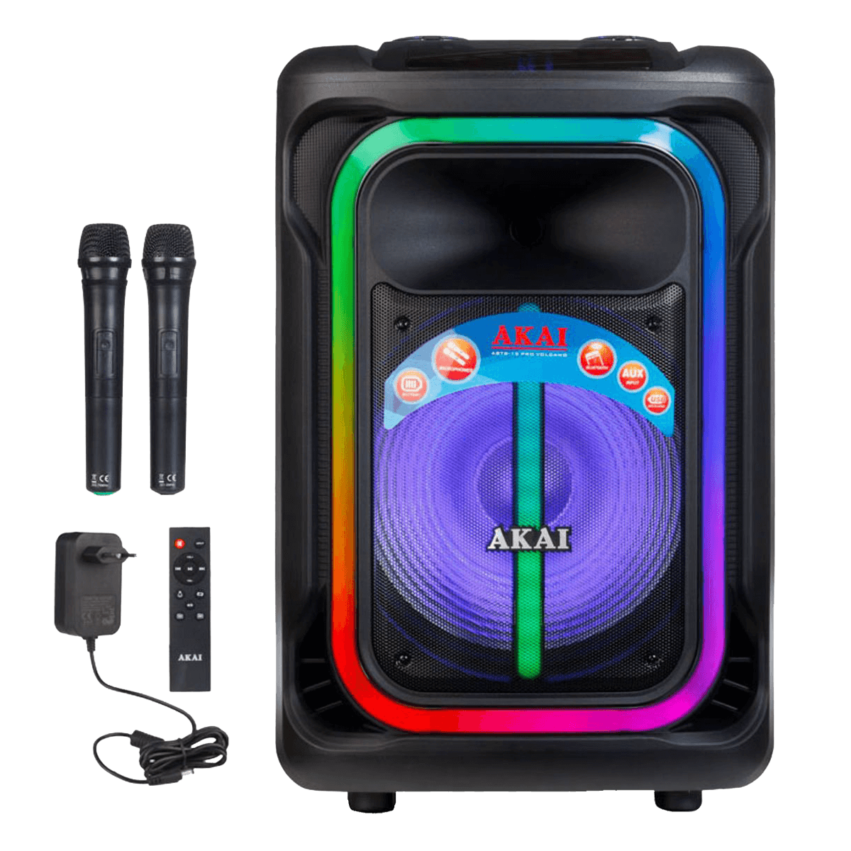 Φορητό AKAI Party Box με Bluetooth ABTS-15 Pro Volcano