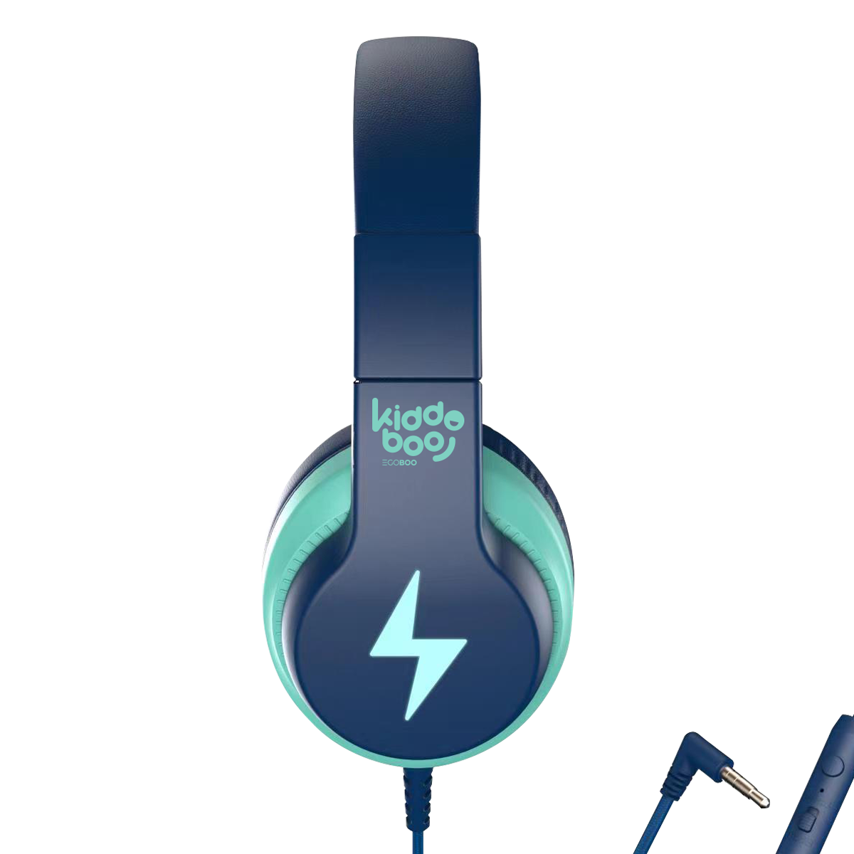 Ενσύρματα Headphones KIDDOBOO P13 Μπλε - 2