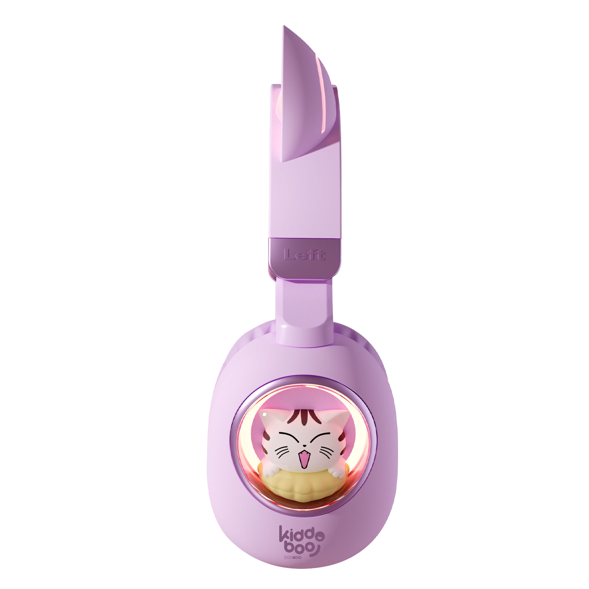 Bluetooth Headphones KIDDOBOO Delulu Μωβ - 2