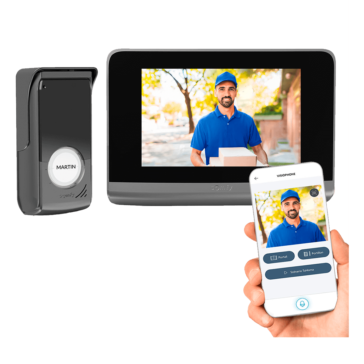 SOMFY V500 Θυροτηλεόραση Connect
