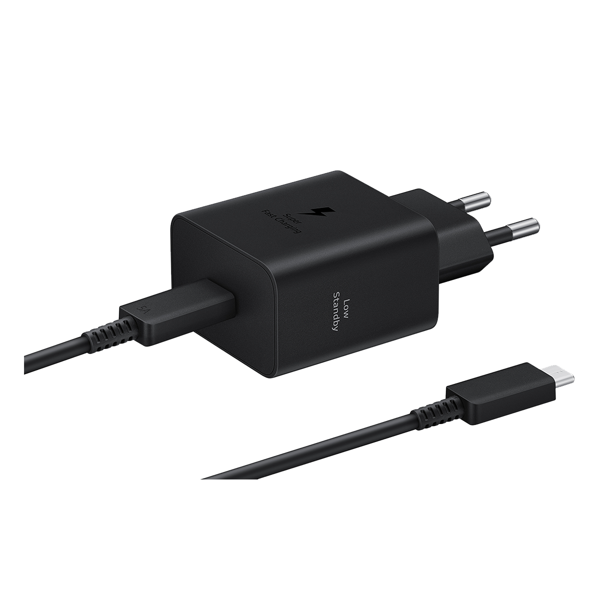 Φορτιστής Ταξιδίου SAMSUNG GaN Smart IC + Καλώδιο USB Type-C σε USB Type-C 45W