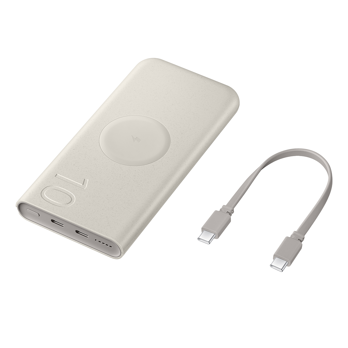Ασύρματος Φορτιστής & Powerbank SAMSUNG 10000mAh 25W Λευκό