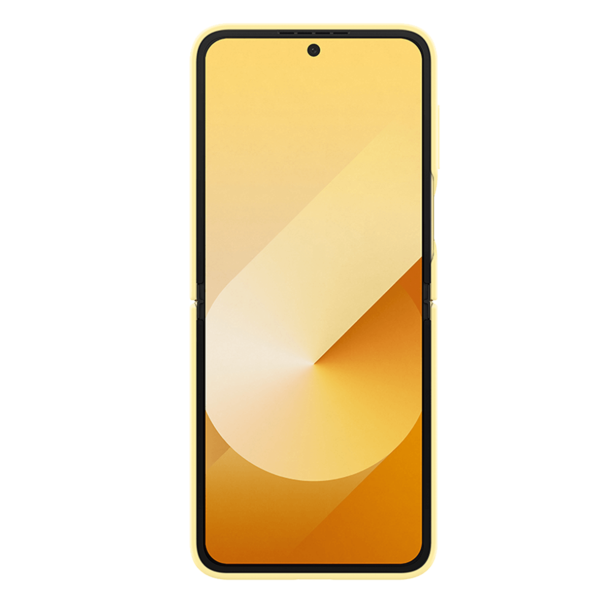 Θήκη Σιλικόνης SAMSUNG Galaxy Z Flip6 με Δαχτυλίδι Λαβής Yellow - 2