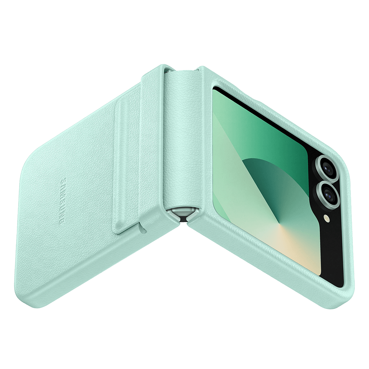 Δερμάτινη Θήκη Kindsuit SAMSUNG Galaxy Z Flip6 Mint - 4