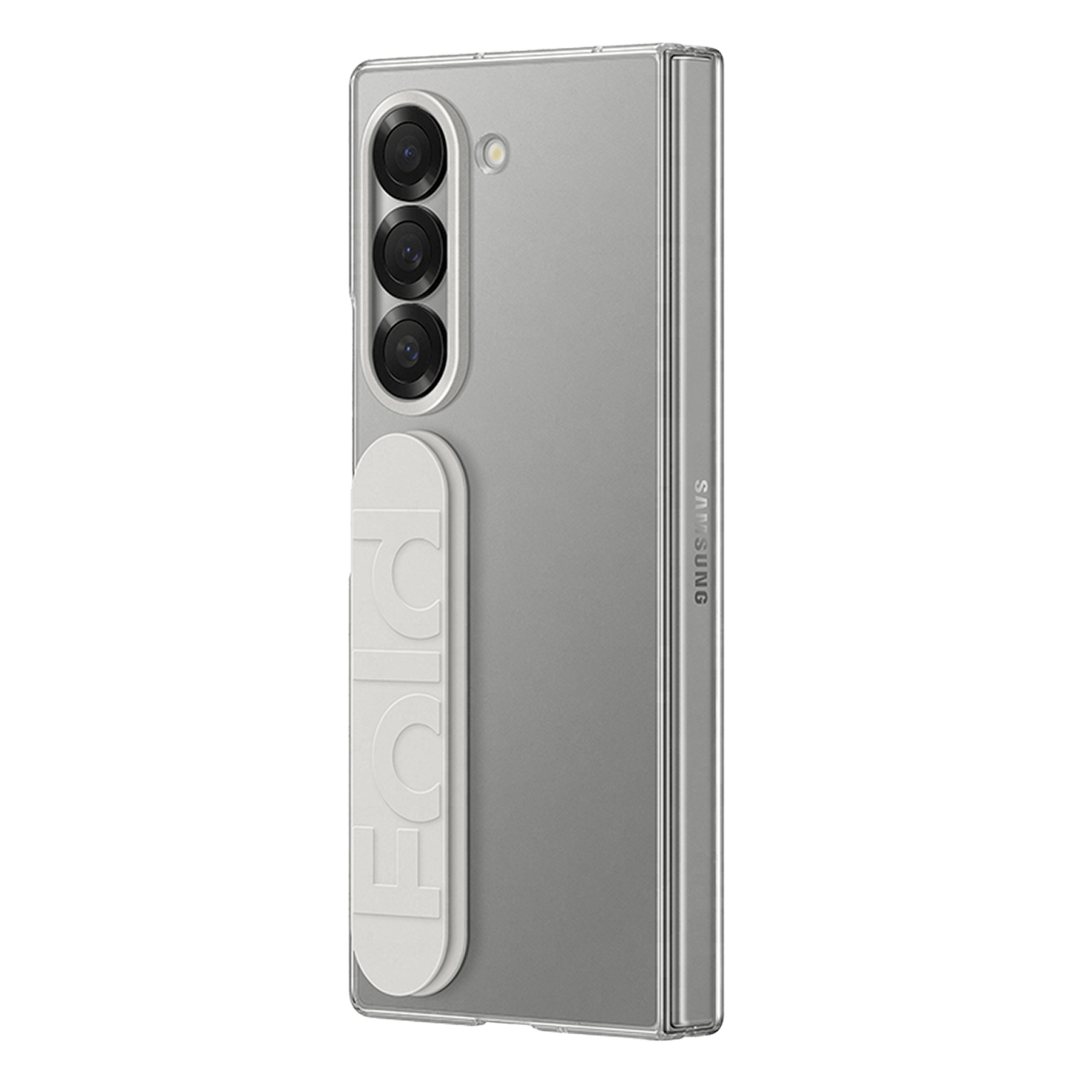 Διάφανη Θήκη SAMSUNG Galaxy Z Fold6 με Δαχτυλίδι Λαβής - 4