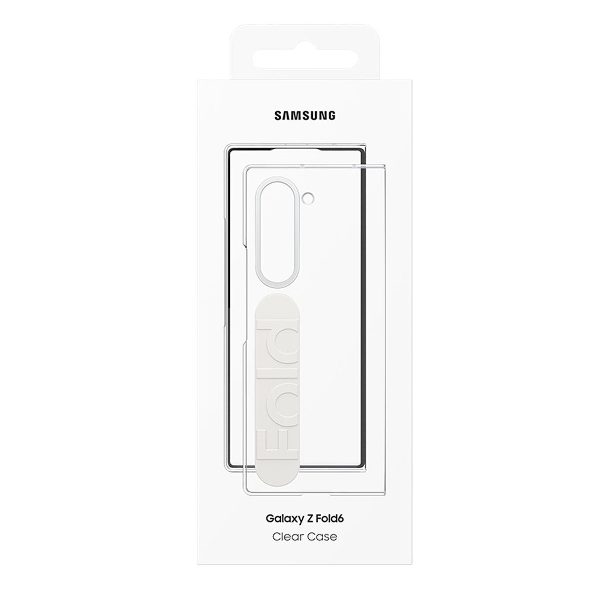 Διάφανη Θήκη SAMSUNG Galaxy Z Fold6 με Δαχτυλίδι Λαβής - 5