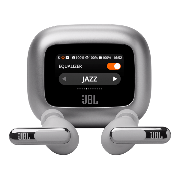 Ασύρματα Ακουστικά JBL Live Beam 3 Ασημί