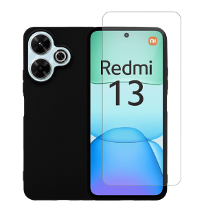 Θήκη Matte + Γυαλί Προστασίας Οθόνης COSY για XIAOMI Redmi 13 4G