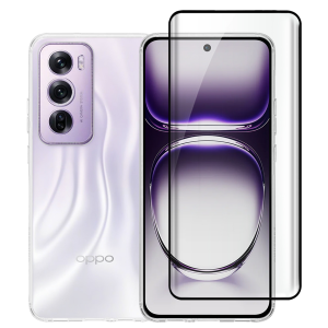 Διάφανη Θήκη + Γυαλί Προστασίας Οθόνης με Πλαίσιο COSY για  OPPO Reno12 Pro