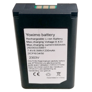 FUJITRON Μπαταρία Yoximo B-1130 για Τερματικά Πληρωμών POS 7.4V 1200mAh