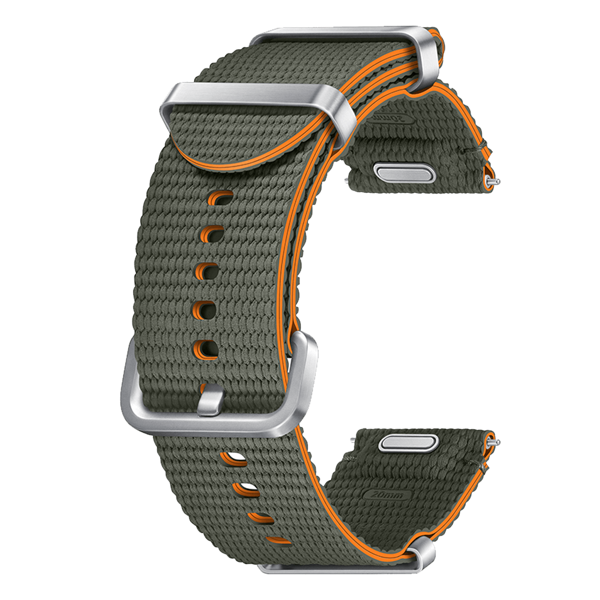 Λουράκι Athleisure SAMSUNG Galaxy Watch7 Green/ Orange - 2