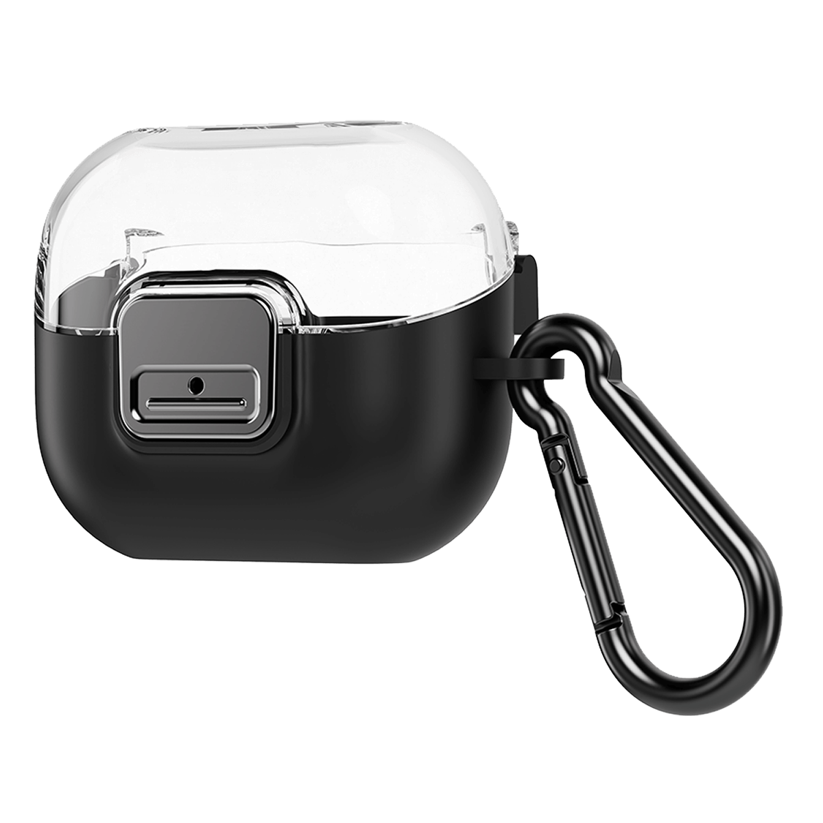 Θήκη Clip SAMSUNG Galaxy Buds 3/ 3 Pro Διάφανο/ Μαύρο - 2