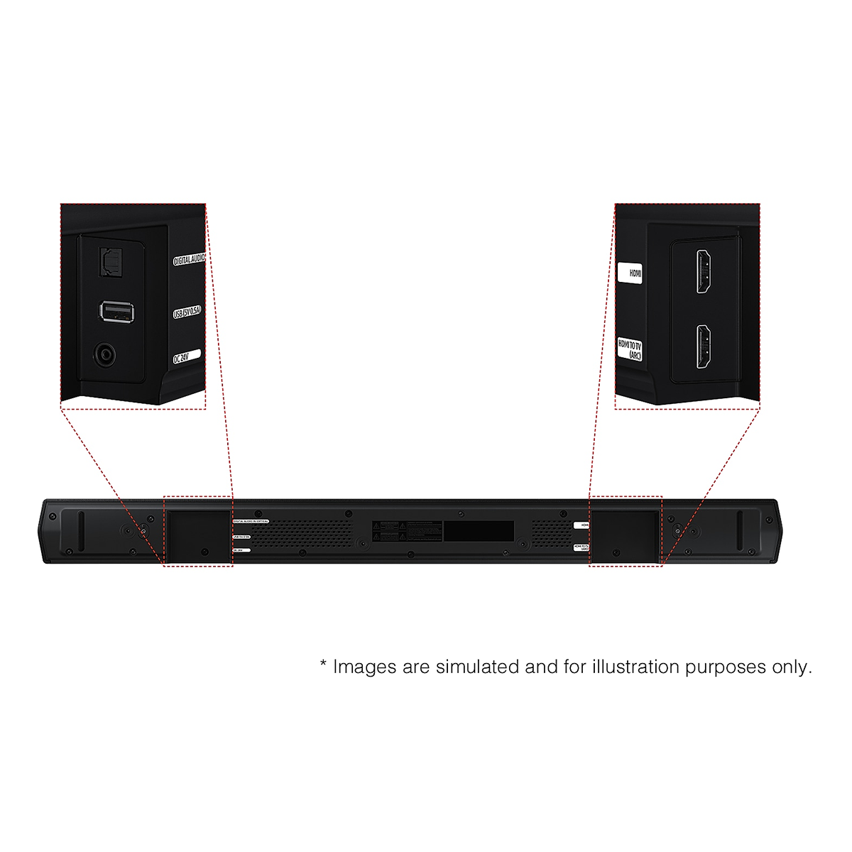 SAMSUNG HW-B650D Soundbar Black - 4
