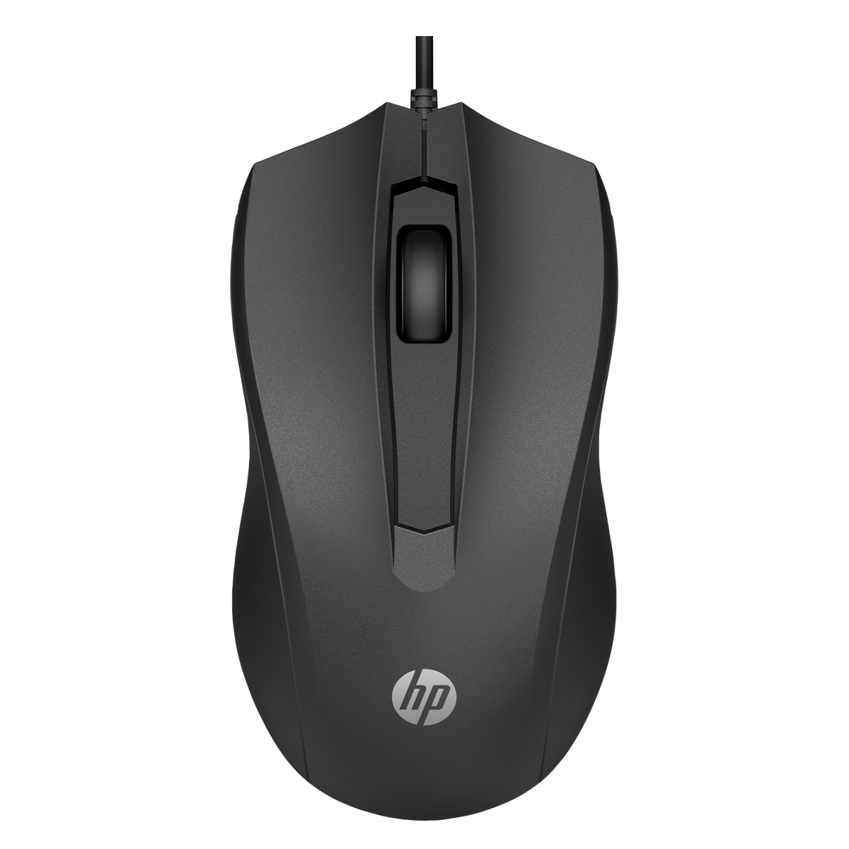 Ενσύρματο Ποντίκι HP Wired 100 Μαύρο