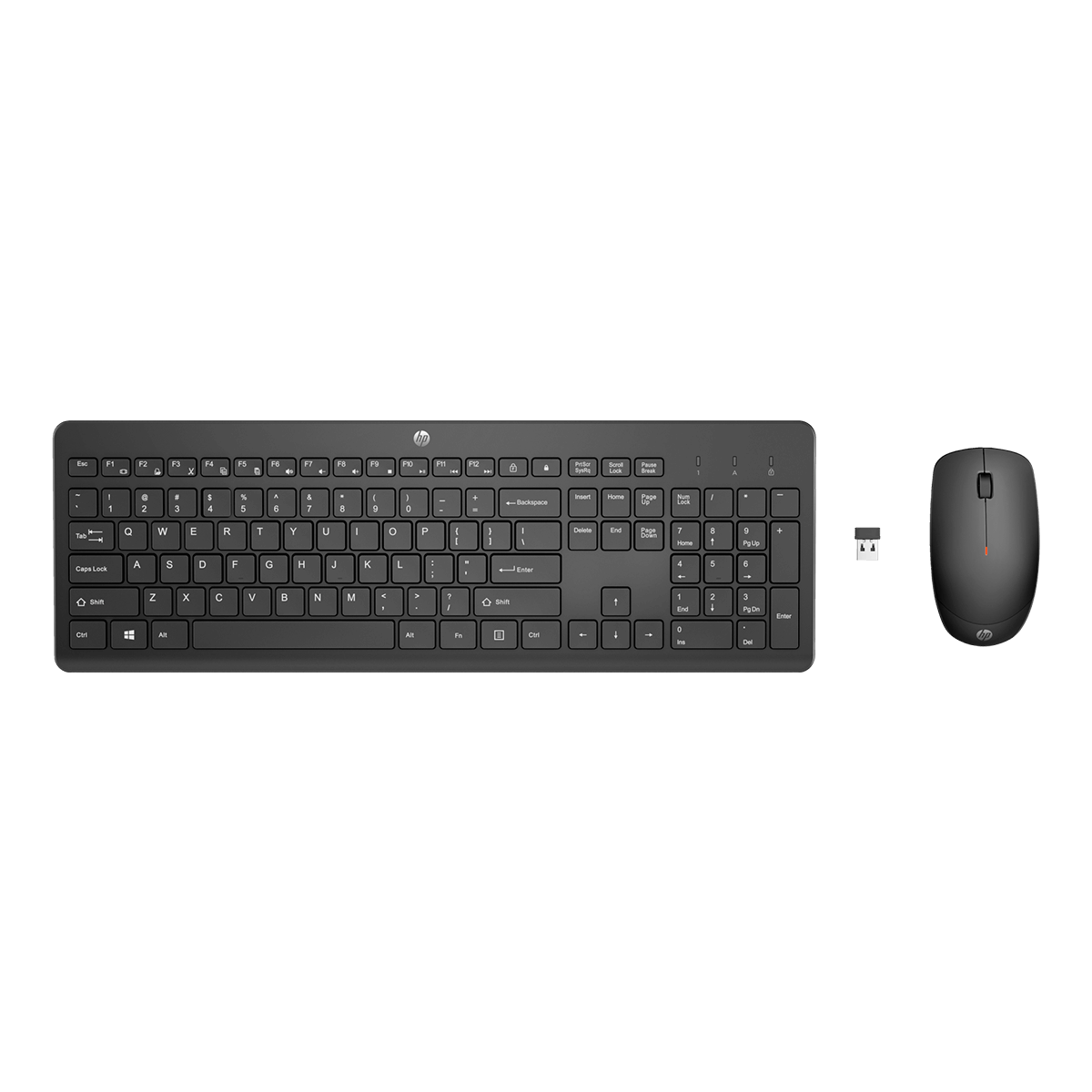 Σετ Desktop HP 230 Ασύρματο Ποντίκι και Πληκτρολόγιο Μ αύρο