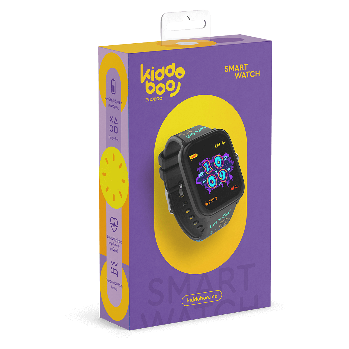 KIDDOBOO 2.0 Μαύρο Smartwatch - 4