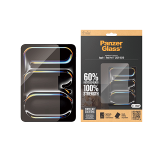 Γυαλί Προστασίας Οθόνης PANZERGLASS Ultra - Wide Fit για iPad Pro 11'' (M5)