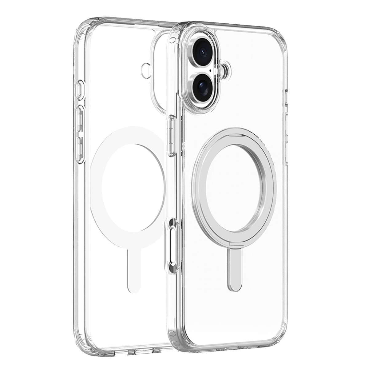 Διάφανη Θήκη COSY Hybrid MagSafe με Βάση Στερέωσης για iPhone 16 Plus