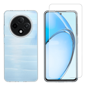 Διάφανη Θήκη + Γυαλί Προστασίας Οθόνης COSY για OPPO Reno12 F 4G/ 12FS 5G