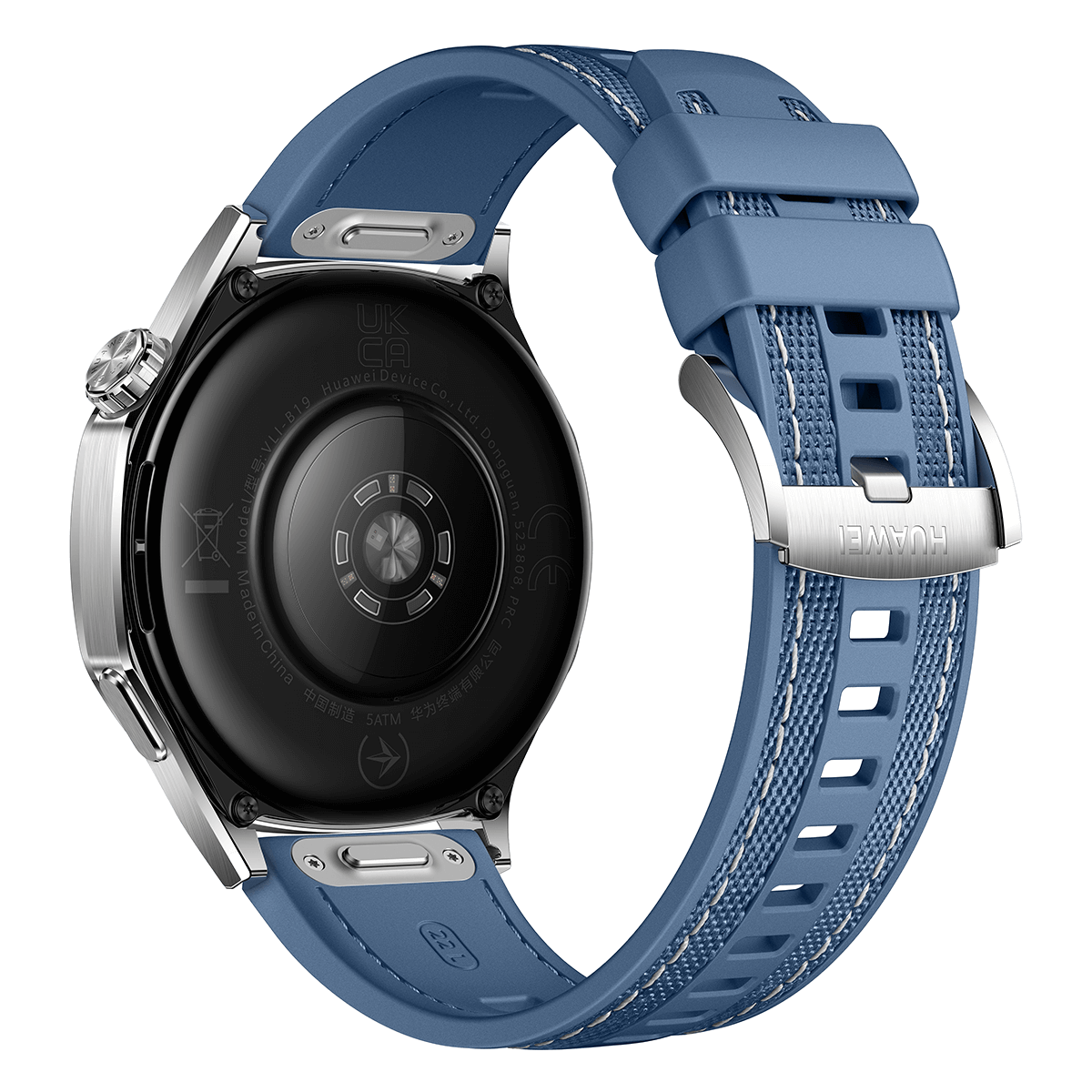 HUAWEI Watch GT 5 46mm Blue Woven Smartwatch - 4