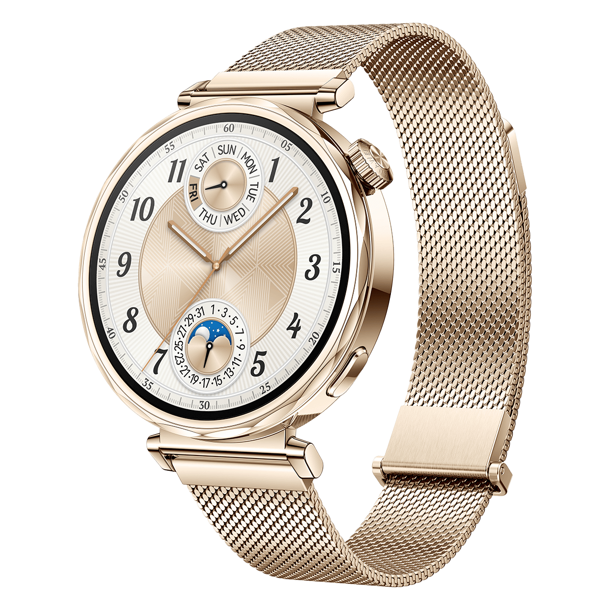 HUAWEI Watch GT 5 41mm Gold Milanes Smartwatch - 2