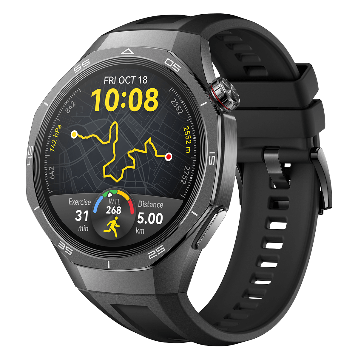 HUAWEI Watch GT 5 Pro 46mm Black Smartwatch - 2