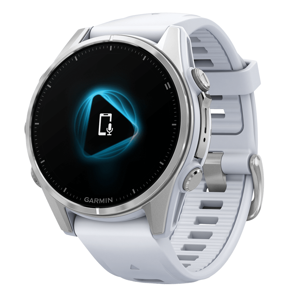 GARMIN fenix 8 43mm AMOLED Stainless Whitestone Smartwatch - 3