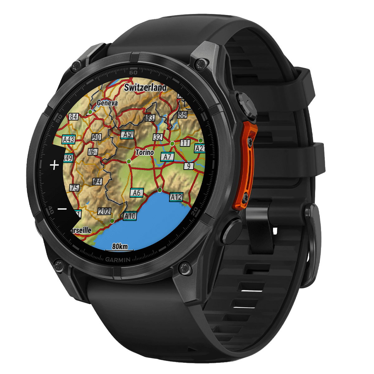 GARMIN fenix 8 47mm AMOLED Slate Grey Smartwatch - 3