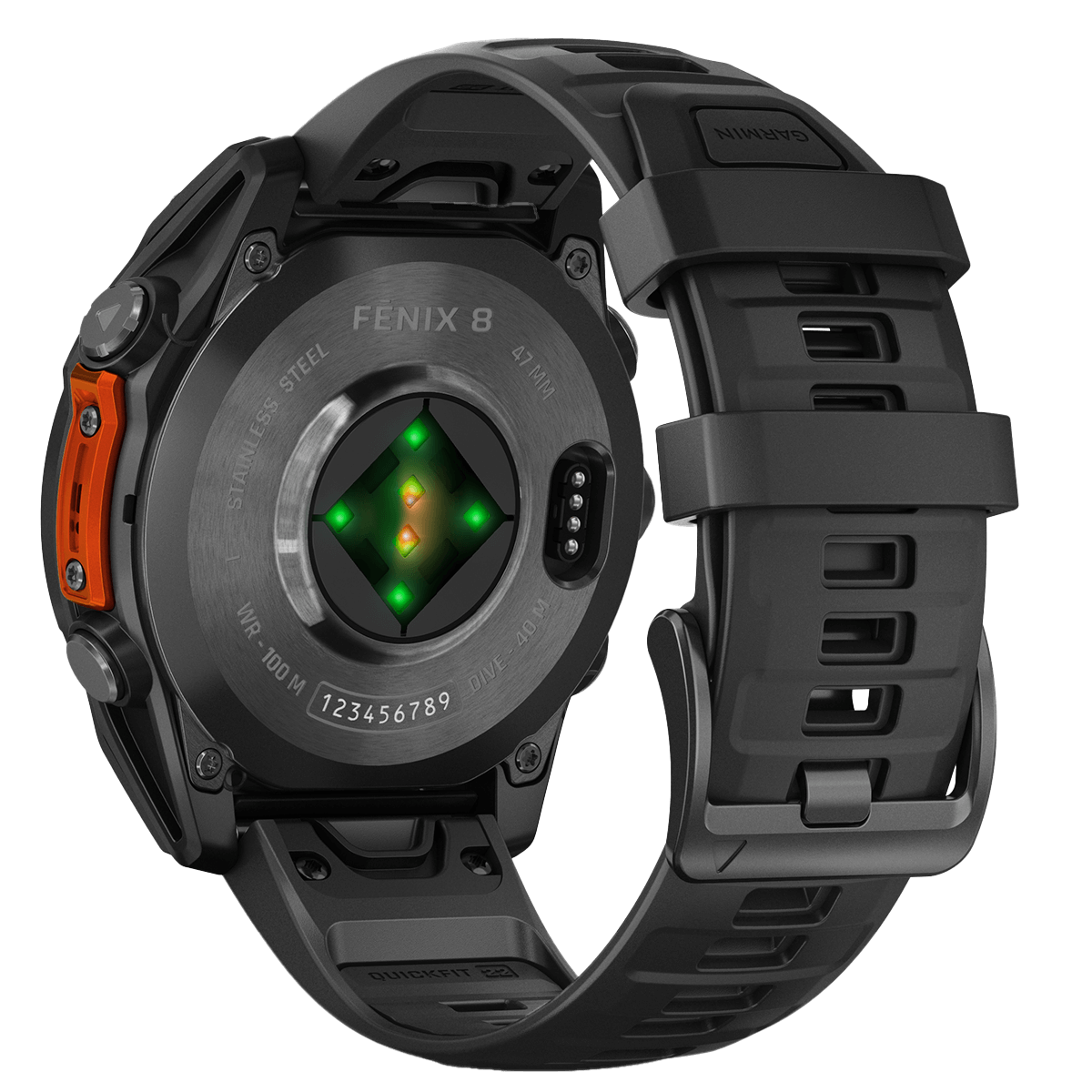 GARMIN fenix 8 47mm AMOLED Slate Grey Smartwatch - 4