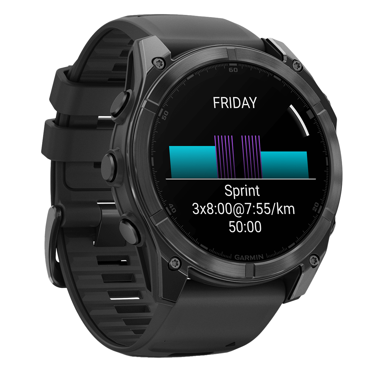 GARMIN fenix 8 51mm AMOLED Slate Grey Smartwatch - 2