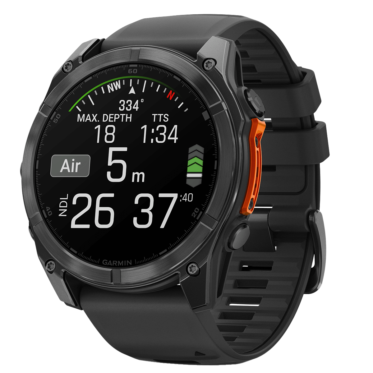 GARMIN fenix 8 51mm AMOLED Slate Grey Smartwatch - 3