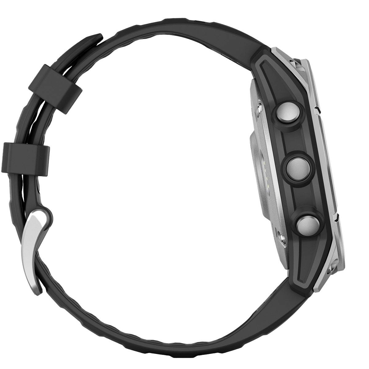 GARMIN fenix E 47mm Stainless Silver Smartwatch - 5