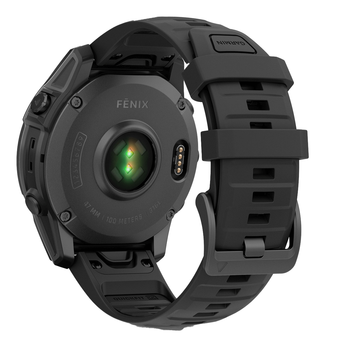 GARMIN fenix E 47mm Slate Grey Smartwatch - 4