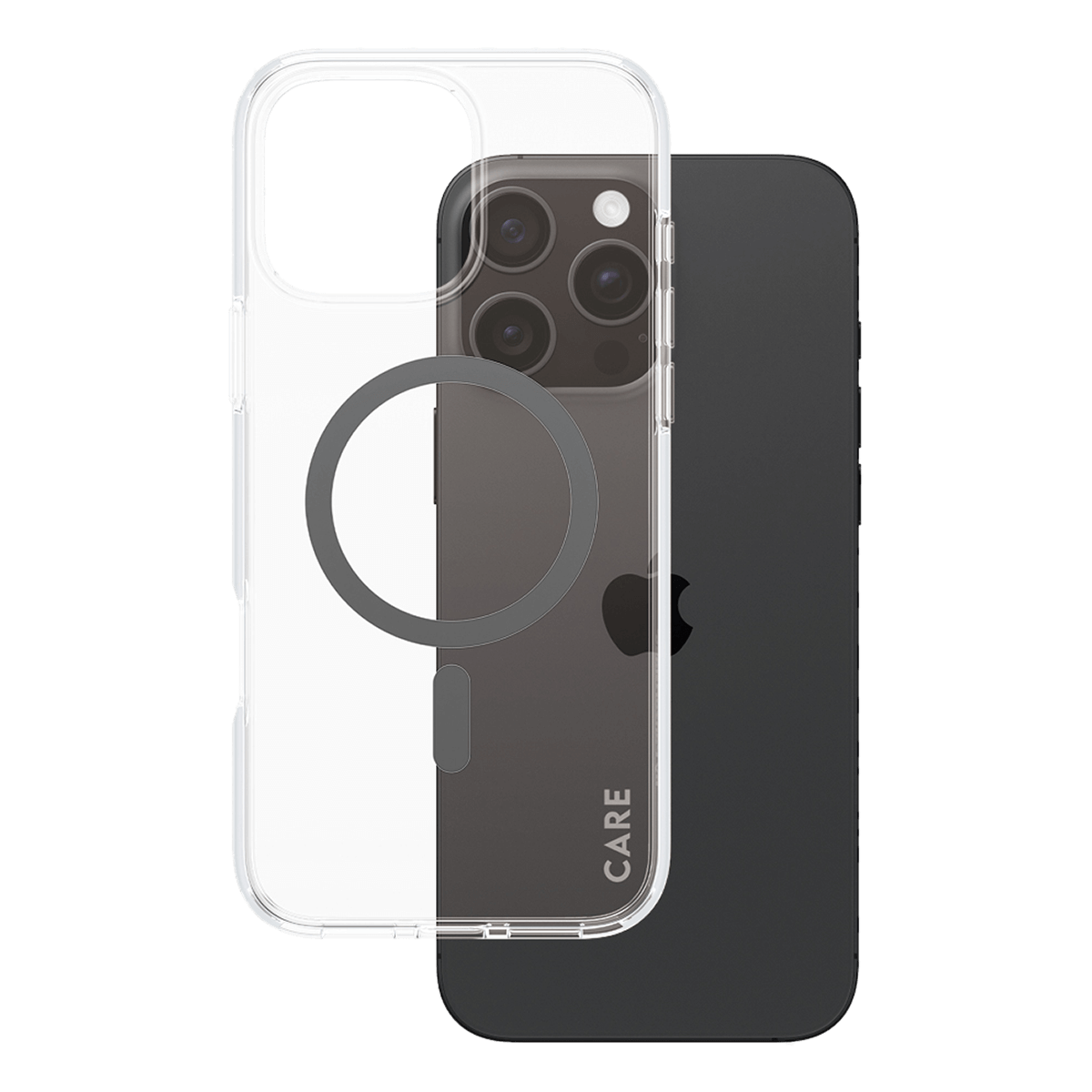 Διάφανη Θήκη Flagship CARE by Panzerglass Urban Combat με Black MagSafe για iPhone 16 Pro Max