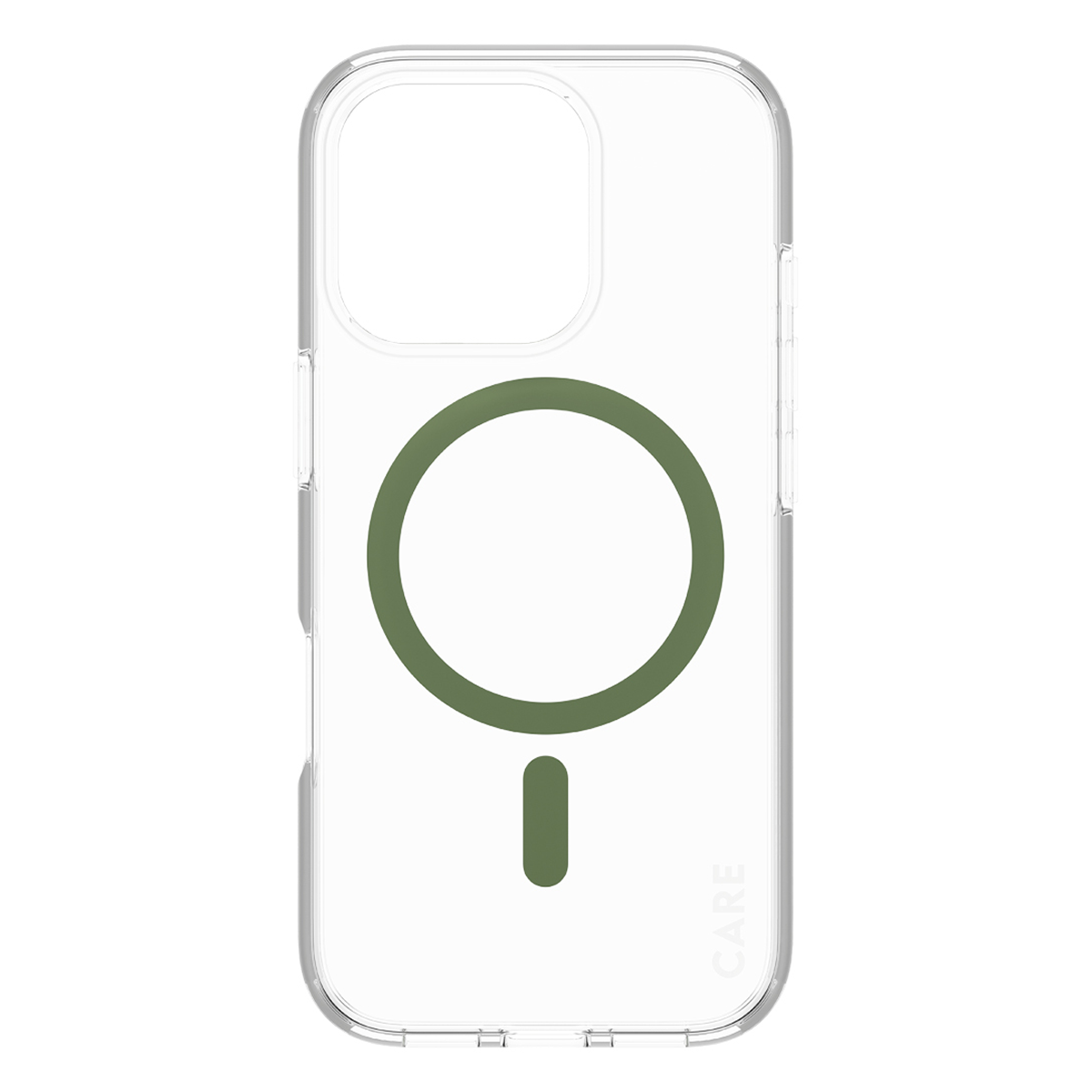 Διάφανη Θήκη Flagship CARE by Panzerglass Urban Combat με Green MagSafe για iPhone 16 Pro - 2