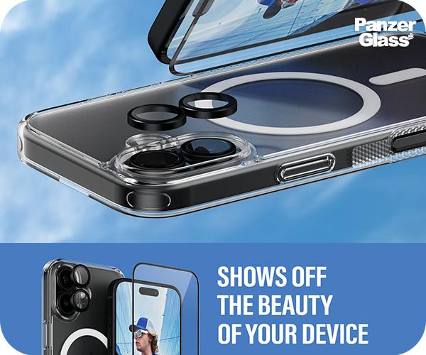 PANZERGLASS Ultra - Wide Fit 