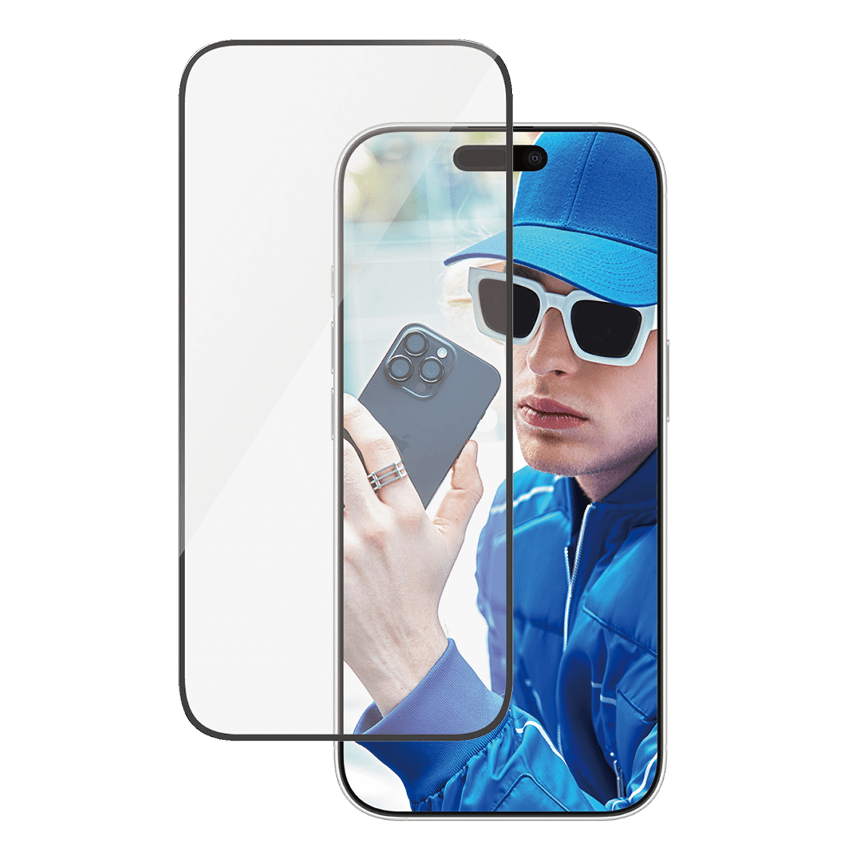 Γυαλί Προστασίας Οθόνης με Πλαίσιο PANZERGLASS Ultra - Wide Fit για iPhone 16 Pro