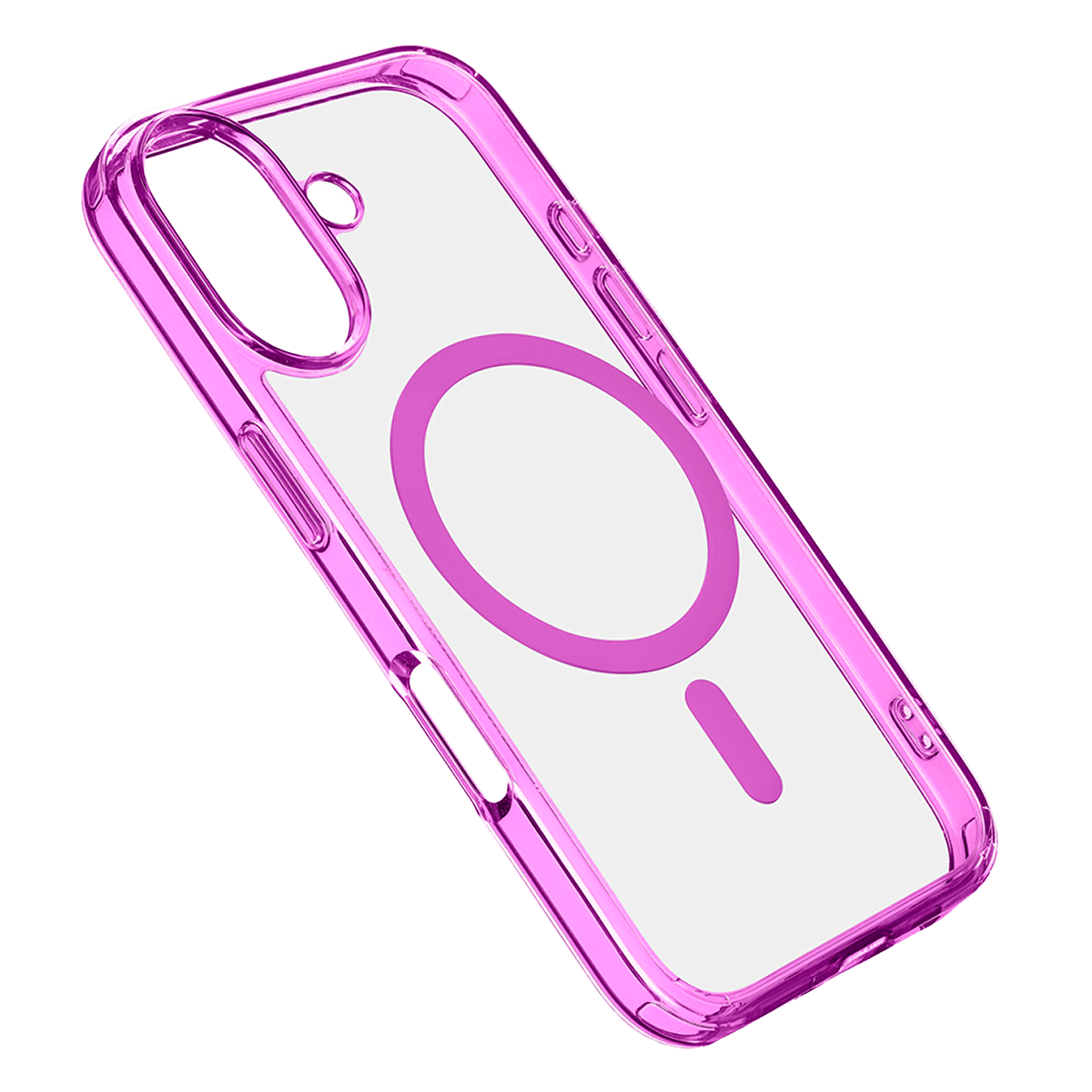 Θήκη Iconic CELLULAR LINE με MagSafe για iPhone 16 Ροζ
