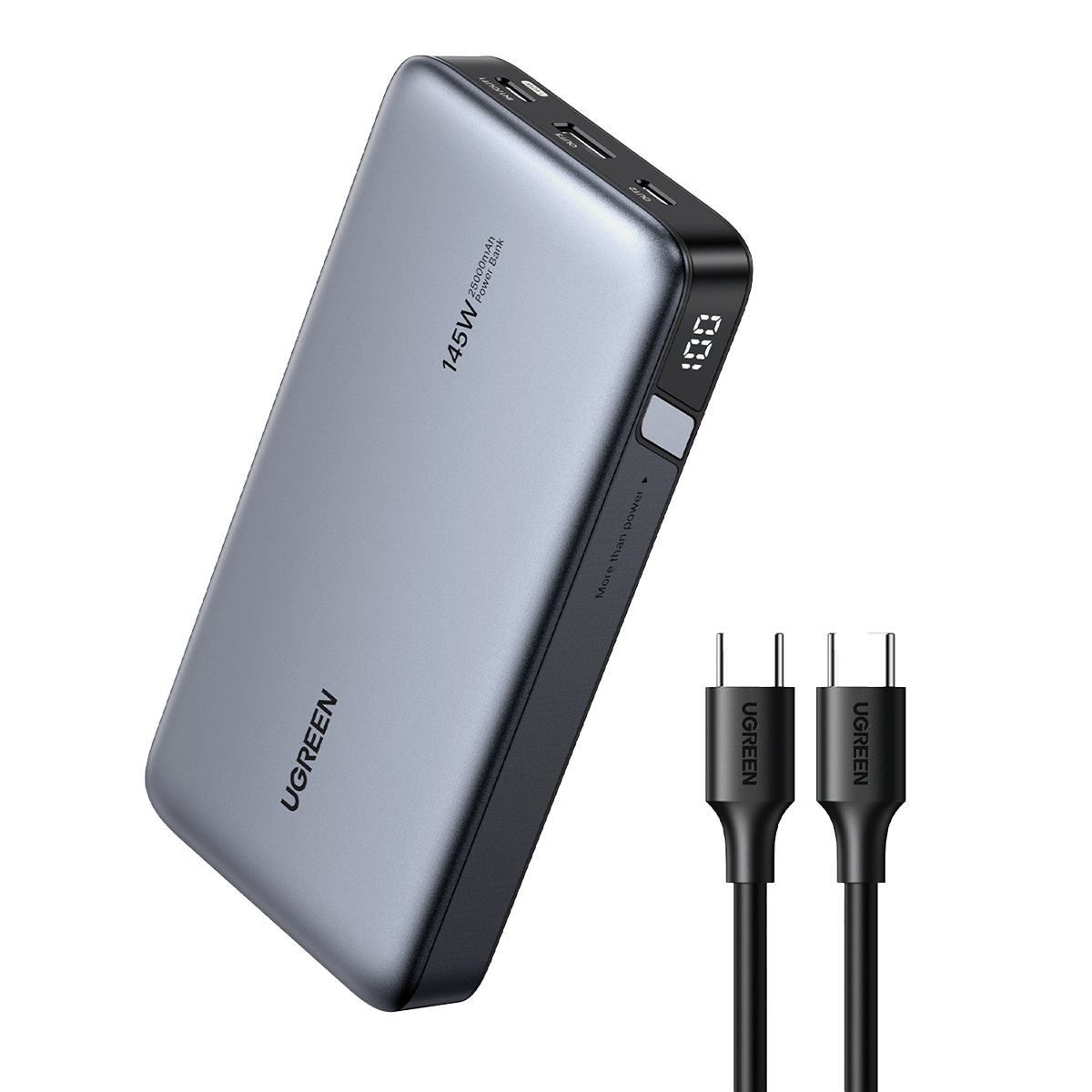Powerbank UGREEN 145W 25000mAh Γκρι - 3