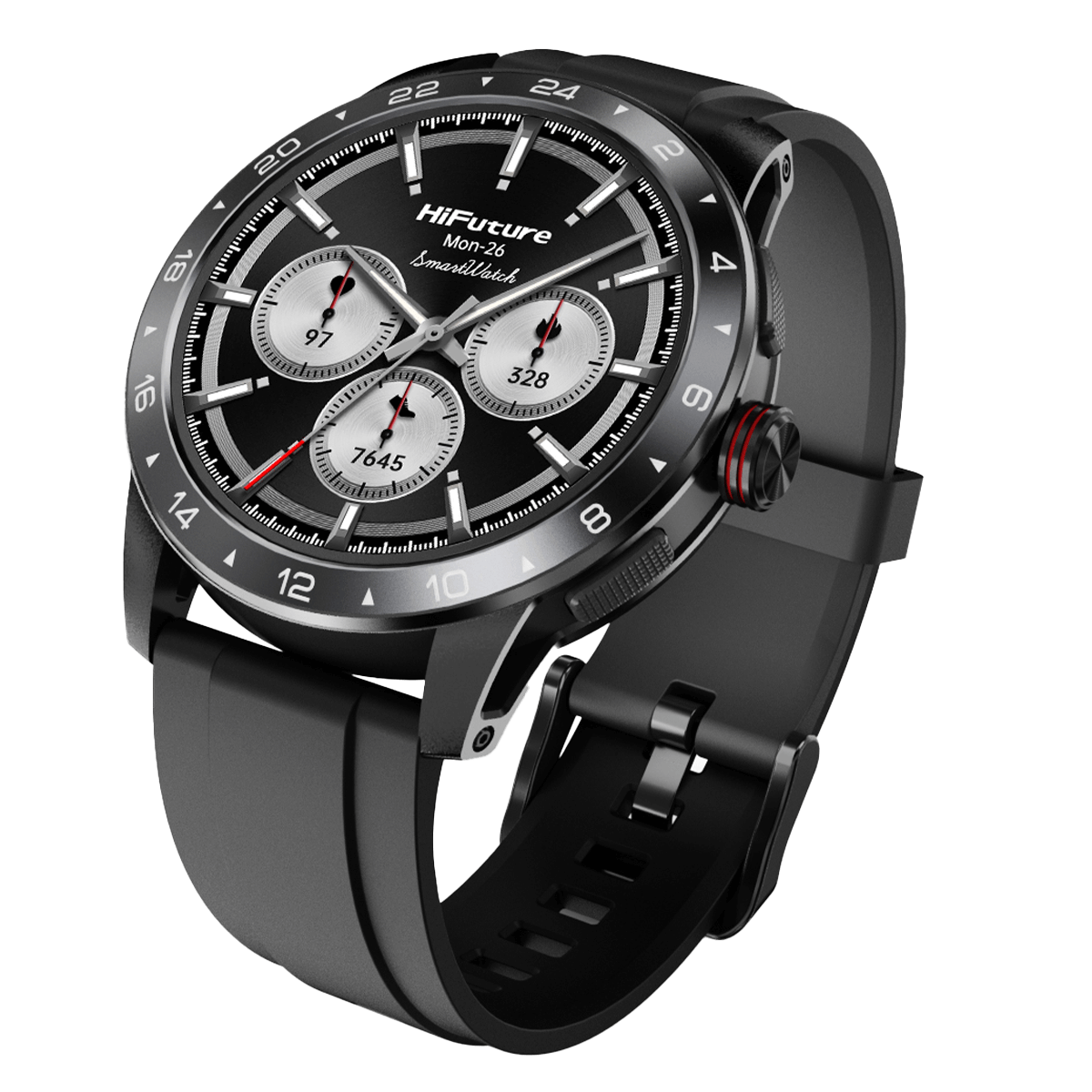 HIFUTURE Watch Flex 2 Night Black Smartwatch