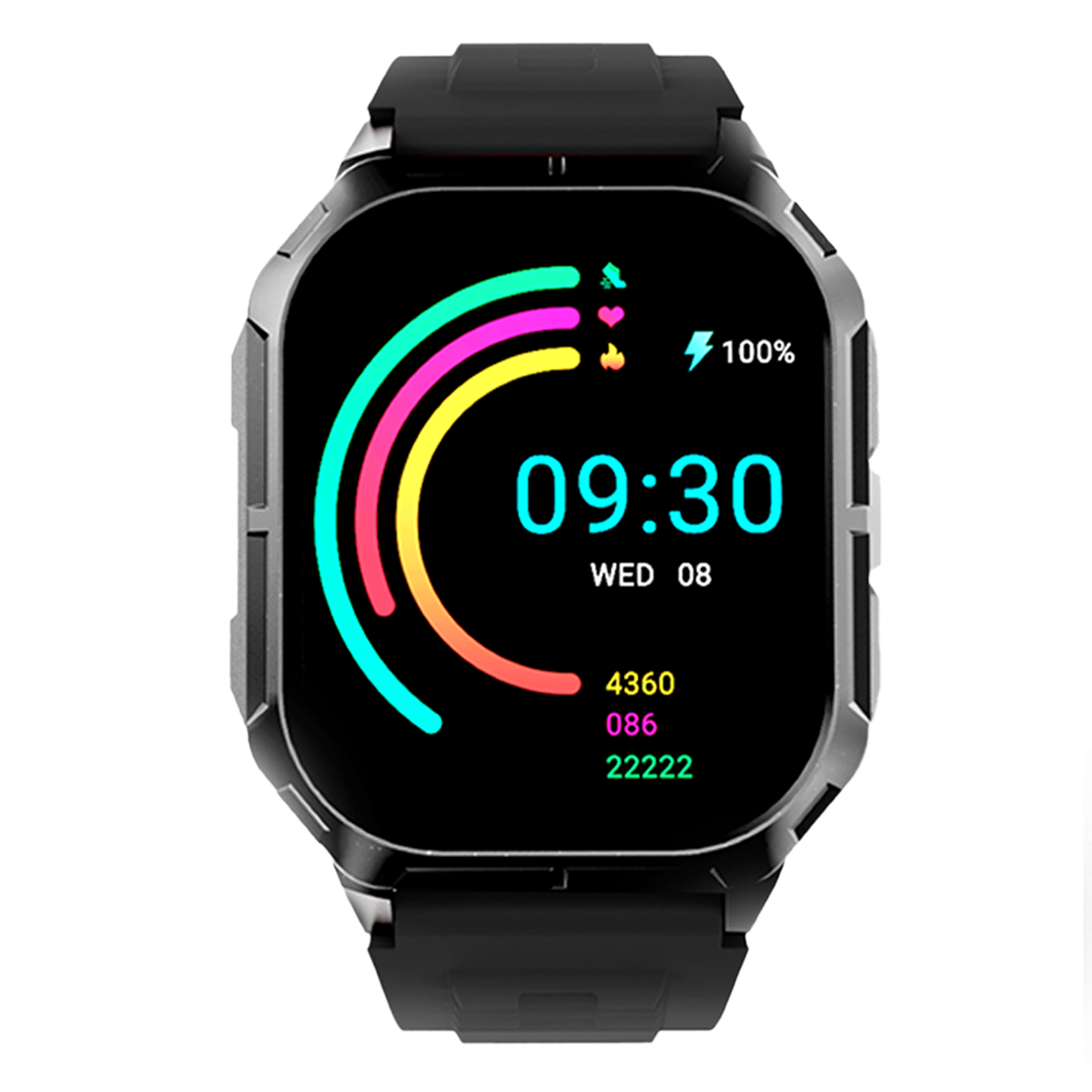 HIFUTURE Watch Ultra 3 Thunder Black Smartwatch