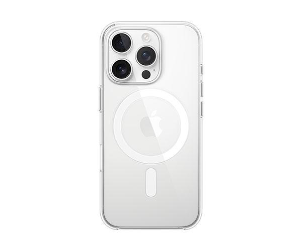 clear case with MagSafe for iPhone 16 Pro Max