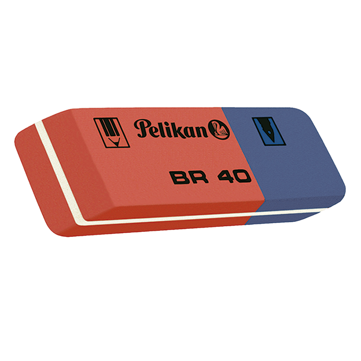 Γόμα PELIKAN BR40 Μπλε/ Κόκκινη