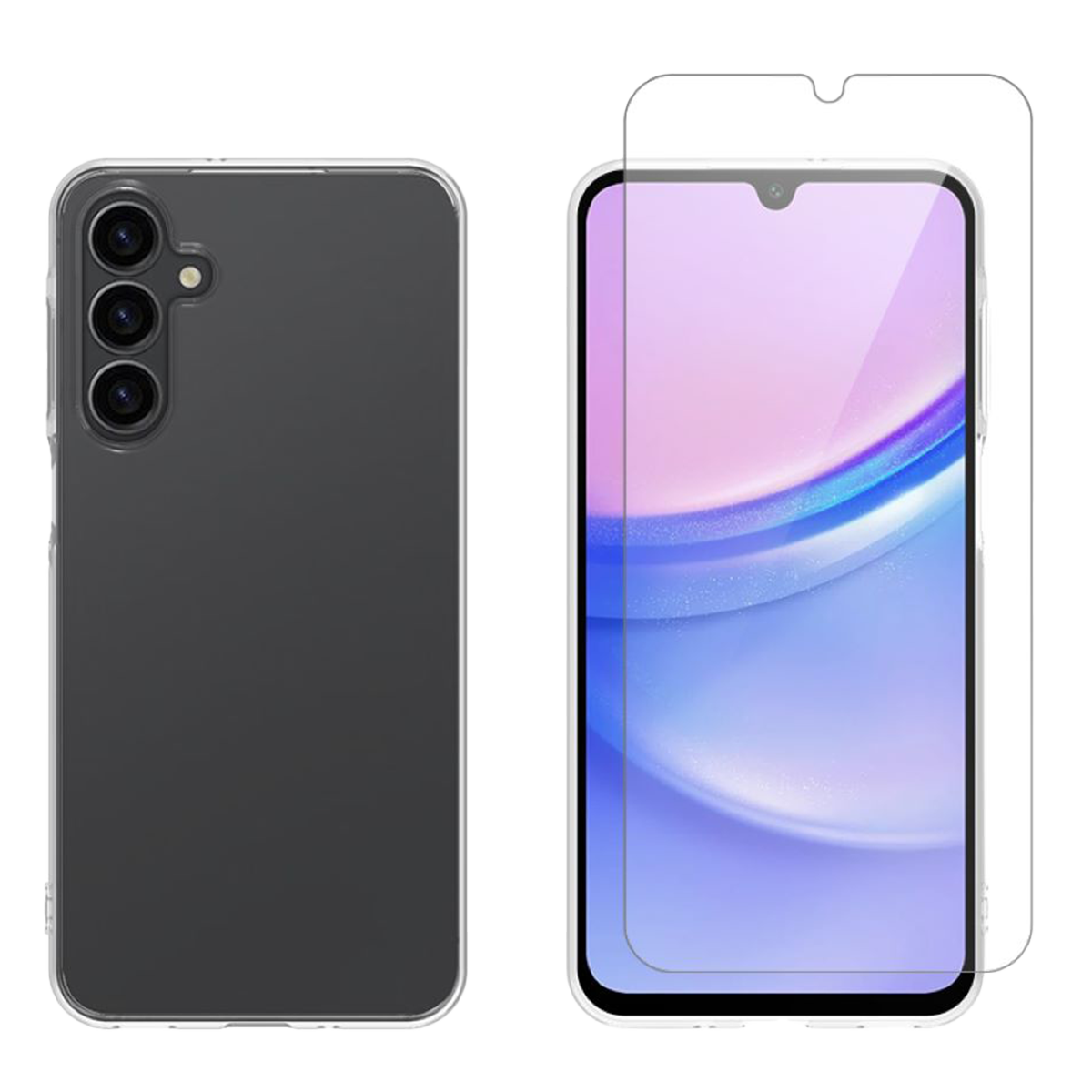 Διάφανη Θήκη + Γυαλί Προστασίας Οθόνης COSY για SAMSUNG Galaxy A16 4G/ 5G