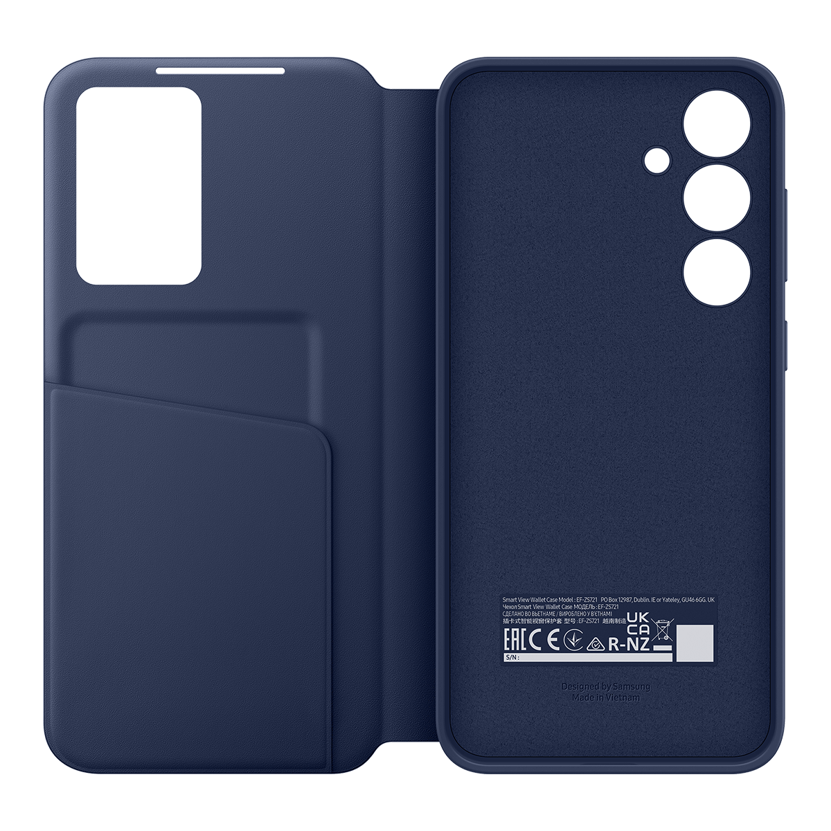 Θήκη Smart View Wallet SAMSUNG Galaxy S24 FE Blue - 5